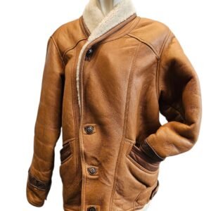 Montone Corto Shearling Unisex Taglia M/L – Pelle e Pelliccia Naturale, Stile Iconico | Emanuella_P Second Hand Luxury Milano